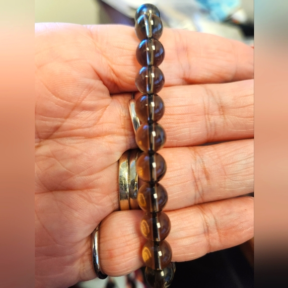 Smokey Quartz Bracelet - Picture 2 of 2